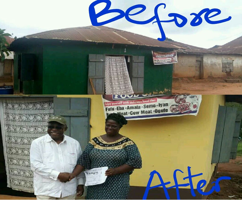 Anuoluwapo Canteen-Before and After Transformation 1