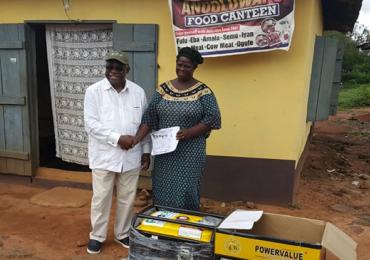 Anuoluwapo Canteen-Ms Salimot (FAYODE Beneficiary)