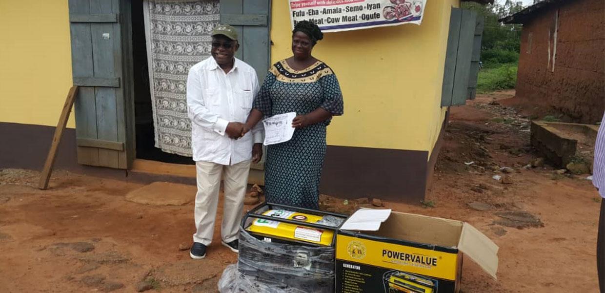 Anuoluwapo Canteen-Ms Salimot (FAYODE Beneficiary)