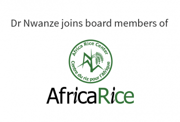 Dr Nwanze joins AfricaRice Board