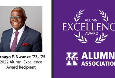 Kanayo F. Nwanze, Ph.D., to receive K-State Alumni Association’s Alumni Excellence Award